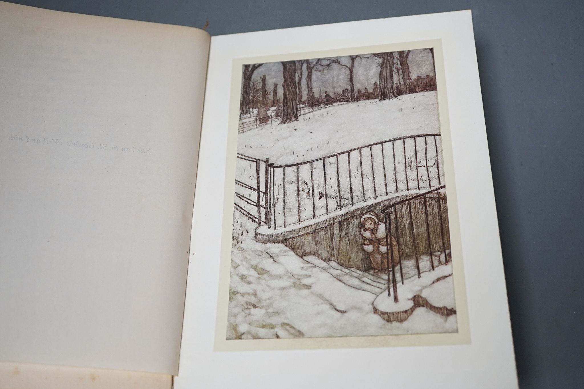 Barrie - Peter Pan, illustrated by Rackham, 8vo , with 24 colour plates, London, circa 1922